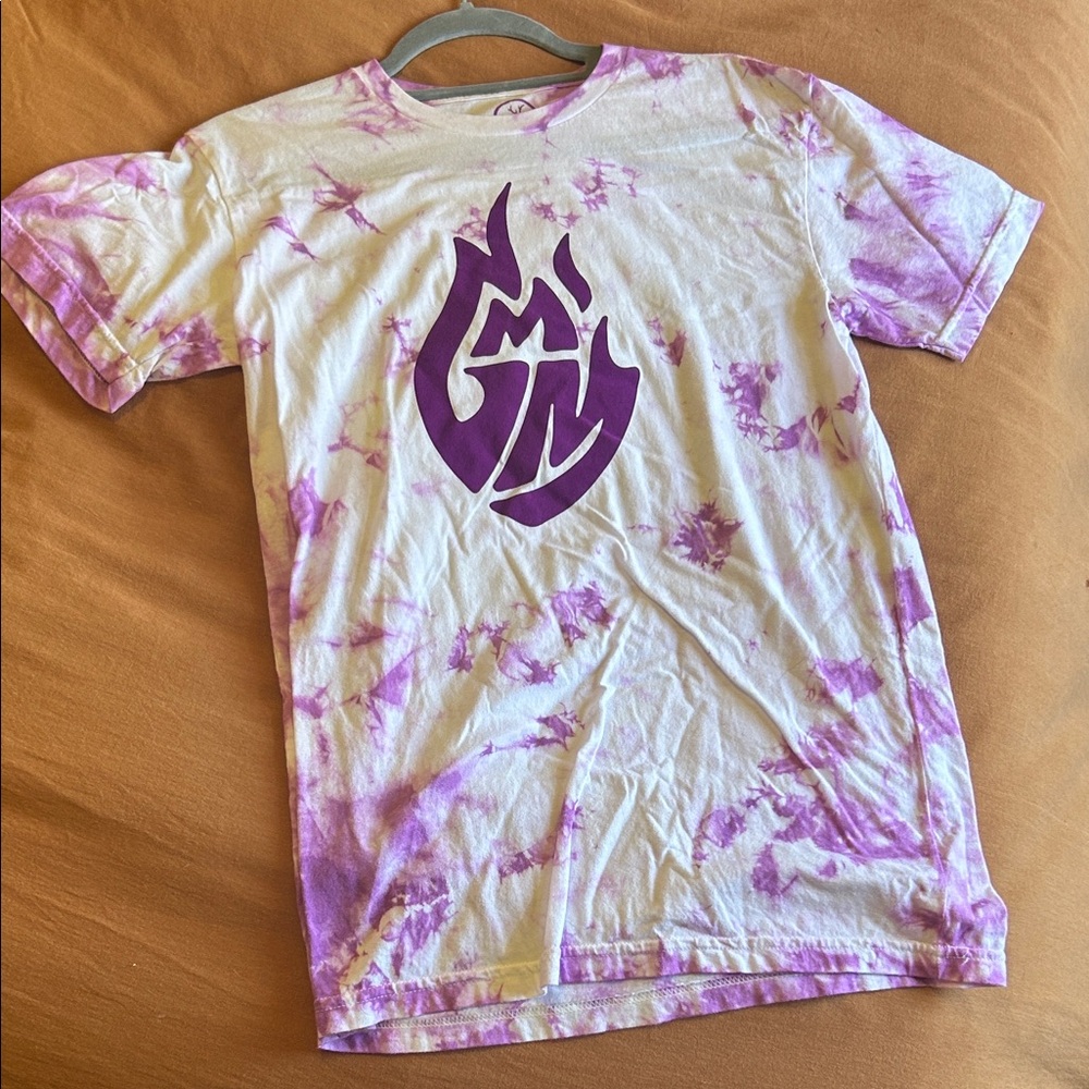 GMM Purple Tie-Dye Graphic T-Shirt